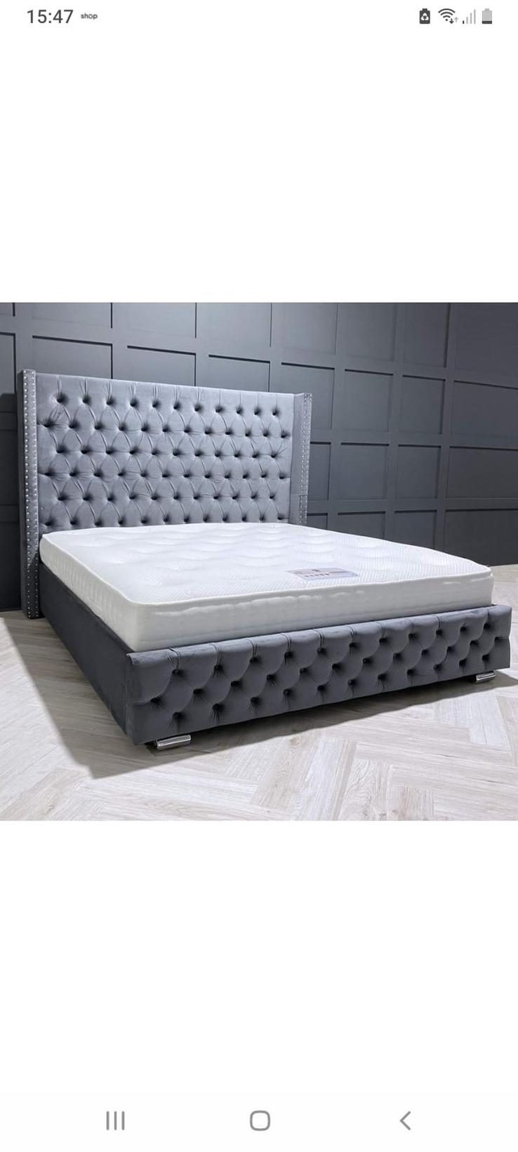 Lunar Chesterfield Bed