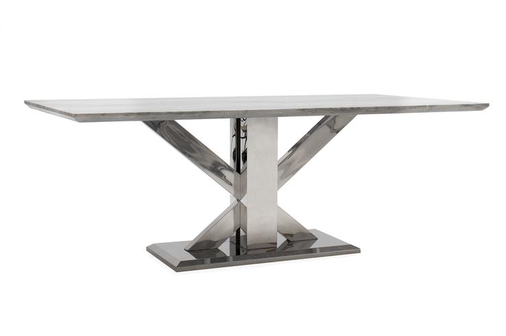 Tremmen Dining Table - Milan Grey 2000